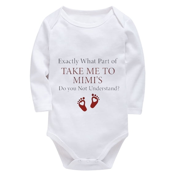 Take Me To Mimi's Do You Not Understand Newborn Boy Hospital Outfit Set Long Sleeve Cute Newborn Outfits White Baby Boy Newb