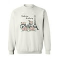 thumbnail image 1 of Take Me To Paris Sweatshirt Women -SPIdeals Designs, Female Medium, 1 of 4