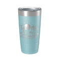 thumbnail image 1 of Take Me To The Beach Tumbler Travel Mug Insulated Laser Engraved Coffee Cup 20 oz Light Blue, 1 of 1