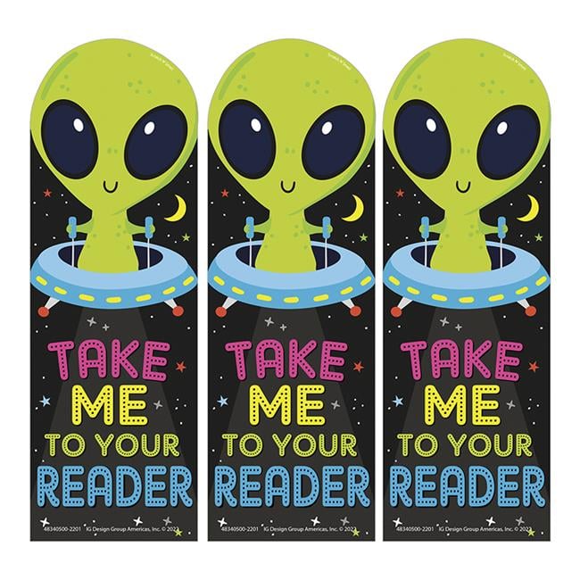 Take Me To Your Reader Green Apple Scented Bookmarks, Pack of 3