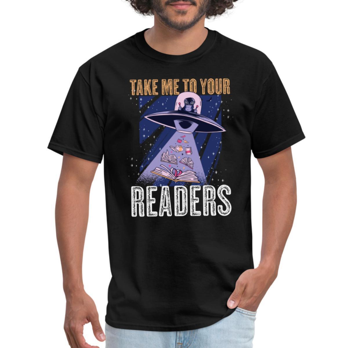 Take Me To Your Readers Librarian English Teacher Men's TShirt