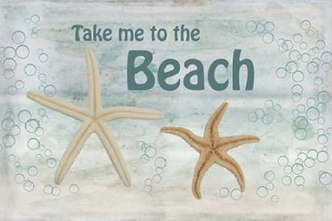 Take Me to the Beach Canvas Art - Ramona Murdock (12 x 18)