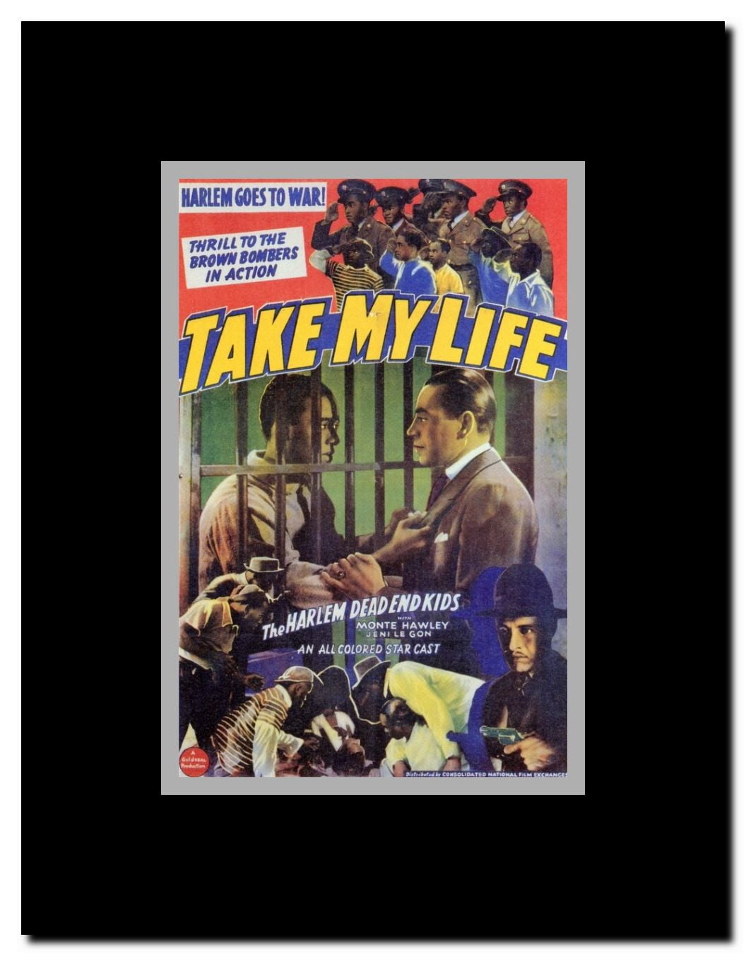Take My Life Framed Movie Poster