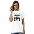 thumbnail image 1 of Take Naps and Pet Cats Funny Cute Women's Graphic T Shirt Tees Brisco Brands M, 1 of 6