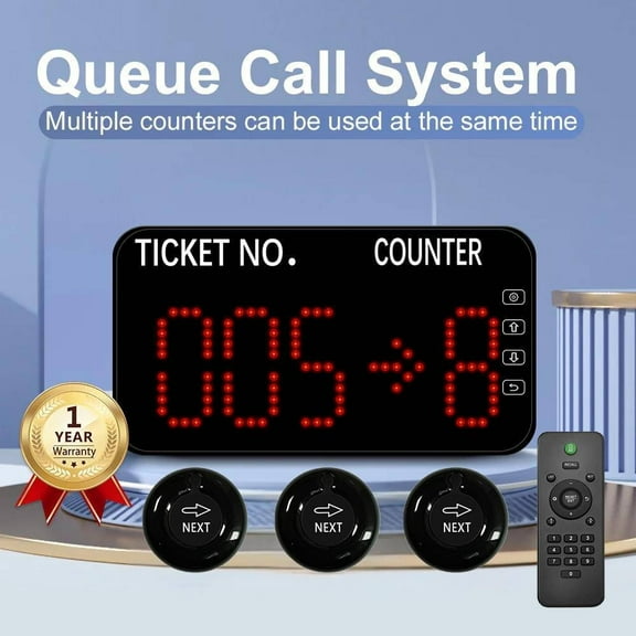 Take Number System Queue Management System Waiting System Queuing Calling System Remote Call Button