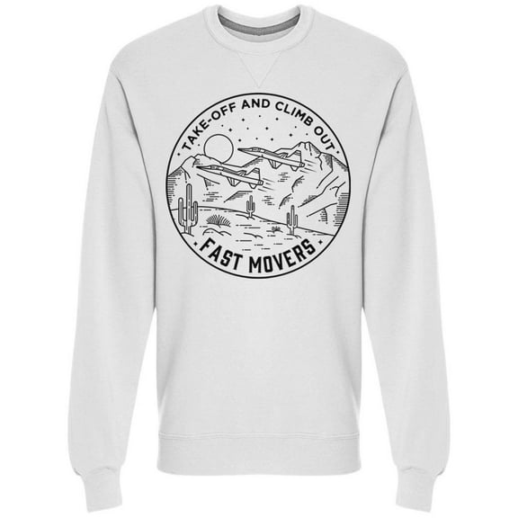 Take Off And Climb Out Sweatshirt Men -Image by Shutterstock, Male Medium