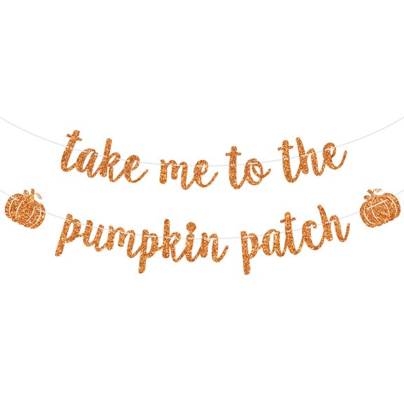 Take Me To The Pumpkin Patch Banner, Welcome To Our Patch, Pumpkin 1st Birthday, Fall Pregnancy Annoucement, Thanksgiving Baby Shower Party Decorations