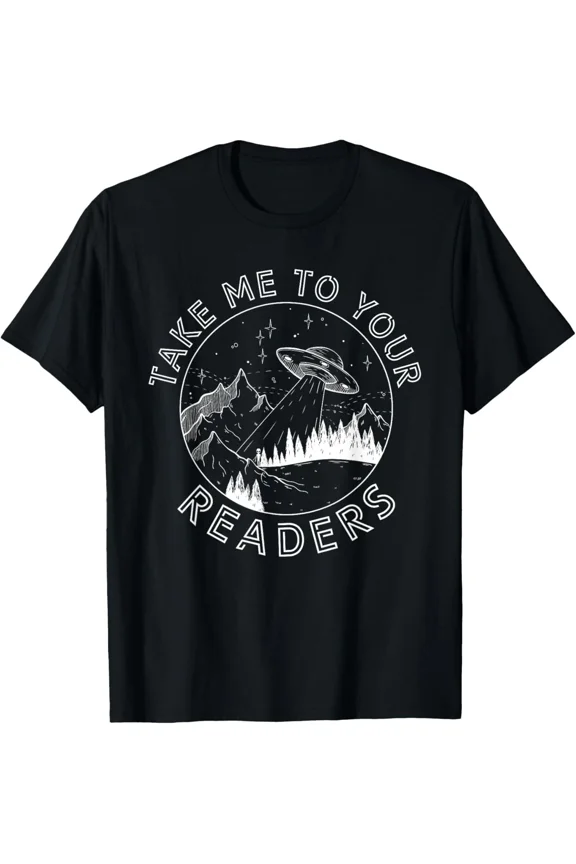 Take Reading English Teacher Library Alien Space Gift Unisex T-Shirt