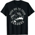 thumbnail image 1 of Take Reading English Teacher Library Alien Space T-Shirt T-Shirt, 1 of 5