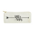 thumbnail image 1 of Take Risks Cotton Canvas Pencil Case and Travel Pouch, 1 of 4