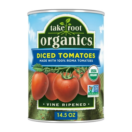 Take Root Organics Diced Tomatoes, 14.5 oz Can