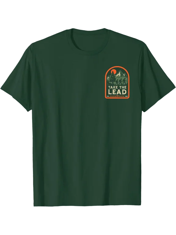Take The Lead Scouting America Hiking Scouts Bsa T-Shirt
