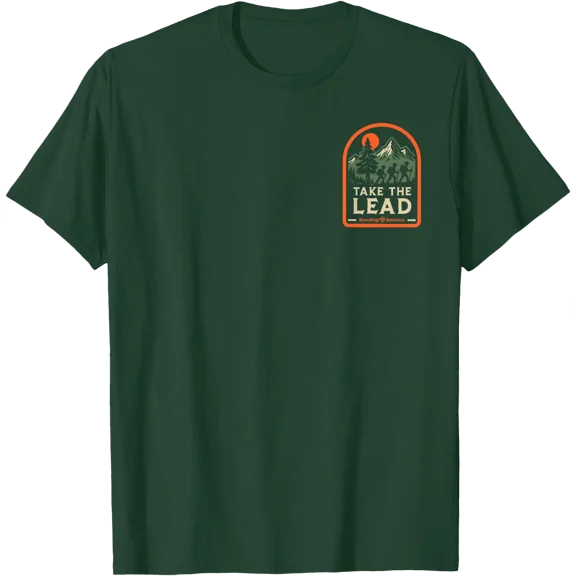 Take The Lead Scouting America Hiking Scouts Bsa T-Shirt