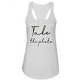 thumbnail image 1 of Take The Photo Calligraphy. Tank Women -Image by Shutterstock, Female Large, 1 of 4