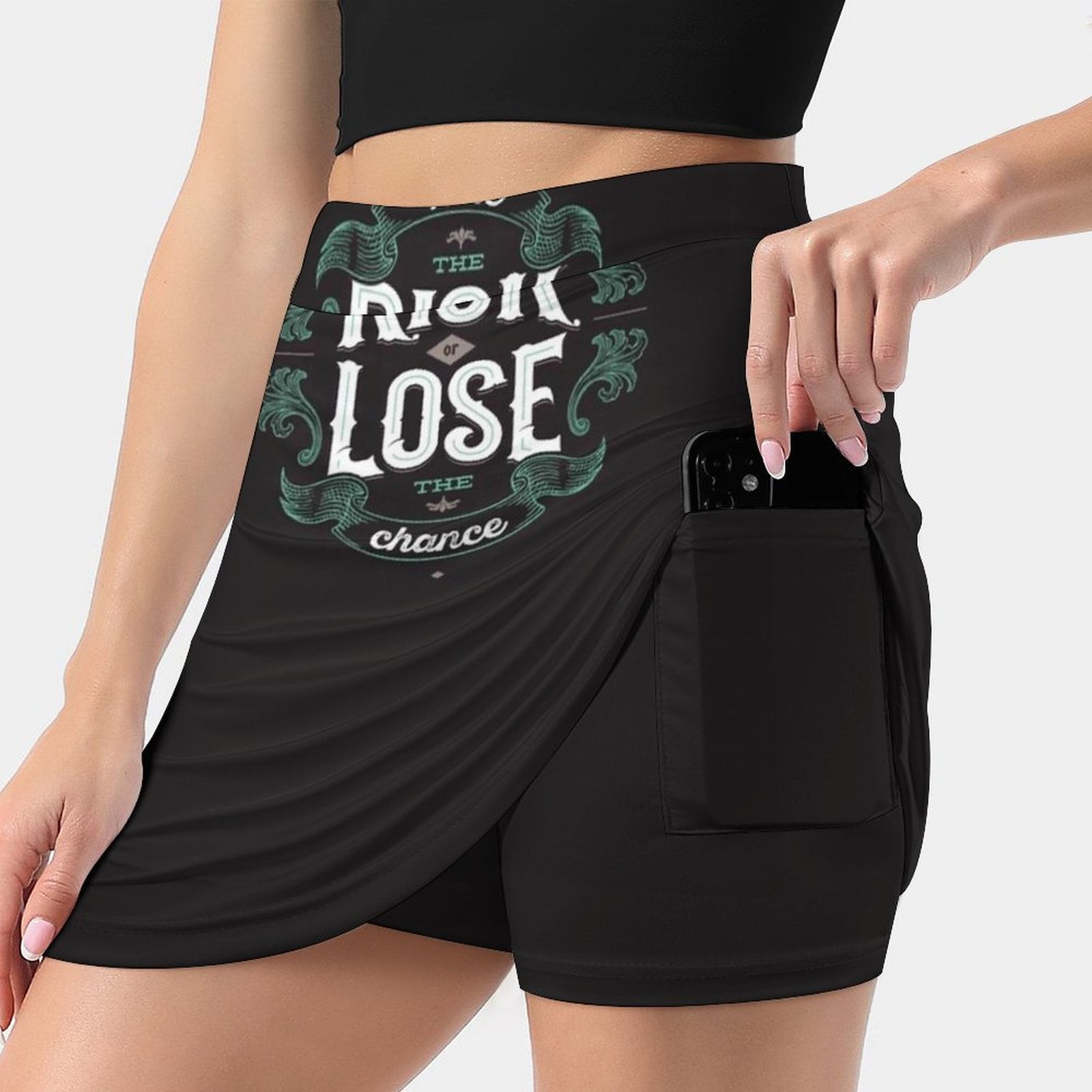 Take The Risk Women's skirt Aesthetic skirts New Fashion Short Skirts ...