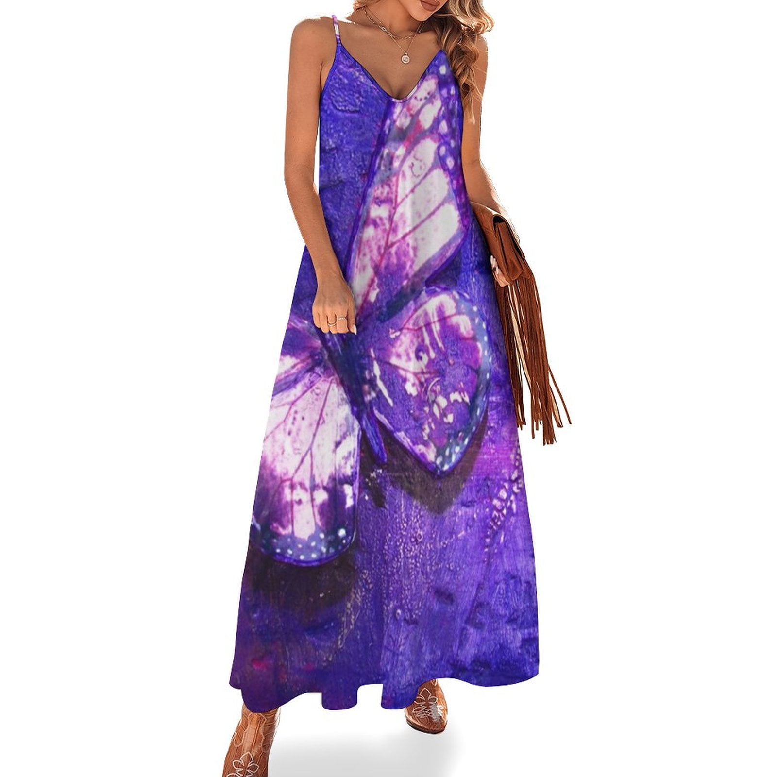 Take These Broken Wings Sleeveless Dress wedding guest dress 2025