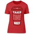 thumbnail image 1 of Take Time To Smile The Breeze T-Shirt Women -Image by Shutterstock, Female Small, 1 of 2