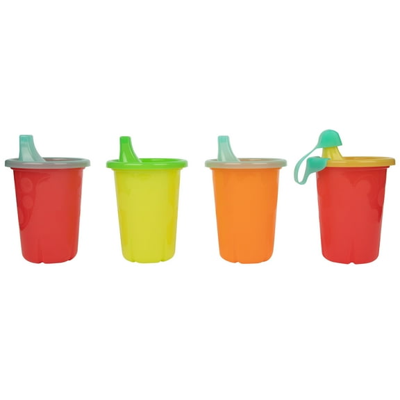 Take & Toss Sippy Cups, 10 oz  Toddler Cups – 4 Pack