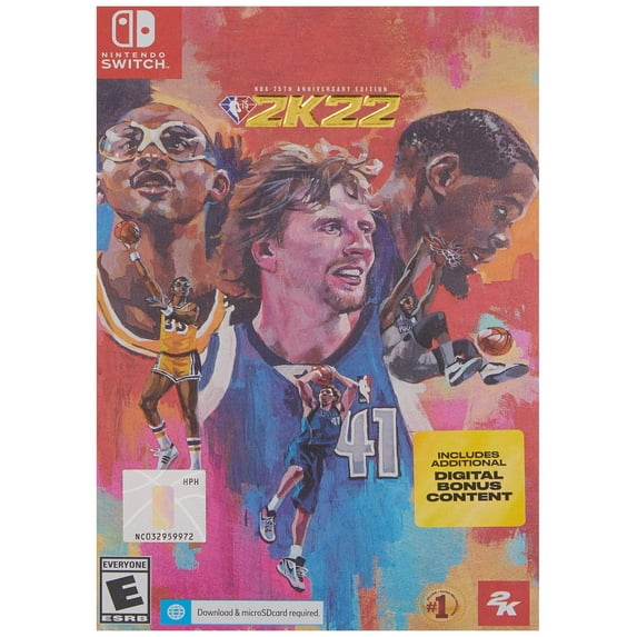 NBA 2K22 75th Anniversary for Nintendo Switch