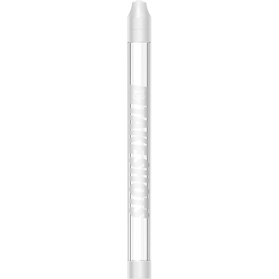 Take V2 - Shot Holder & Straw for Drinks & Chasers - Experience Shots On the Go - Fits All Standard Bottles, Glasses, & the Chase - 1oz (Arctic White)