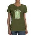 thumbnail image 1 of Take Your Time To Grow T-Shirt Women -Smartprints Designs, Female 4X-Large, 1 of 4
