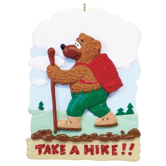 Take a Hike Personalized Christmas Ornament DO-IT-YOURSELF