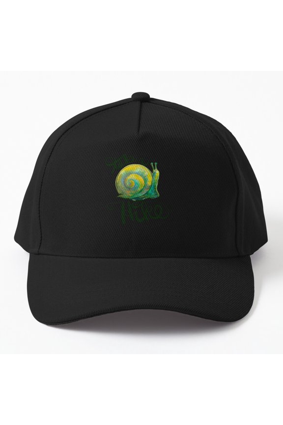 Take a Hike Snail Baseball Cap, Slow Trail Adventure Graphic Design, Classic Everyday Hat