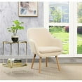 thumbnail image 1 of Take a Seat Charlotte Sherpa Accent Chair, Sherpa Cr-me, 1 of 1