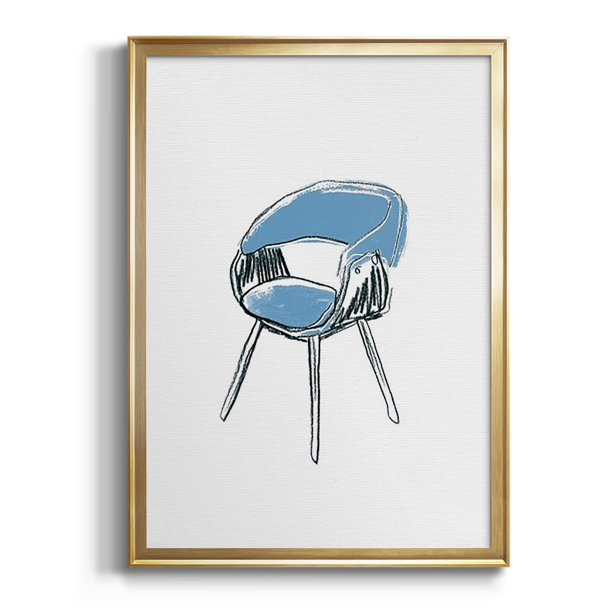 Take a Seat I Premium Framed Print, in Gold, Black, or Silver - Ready to Hang
