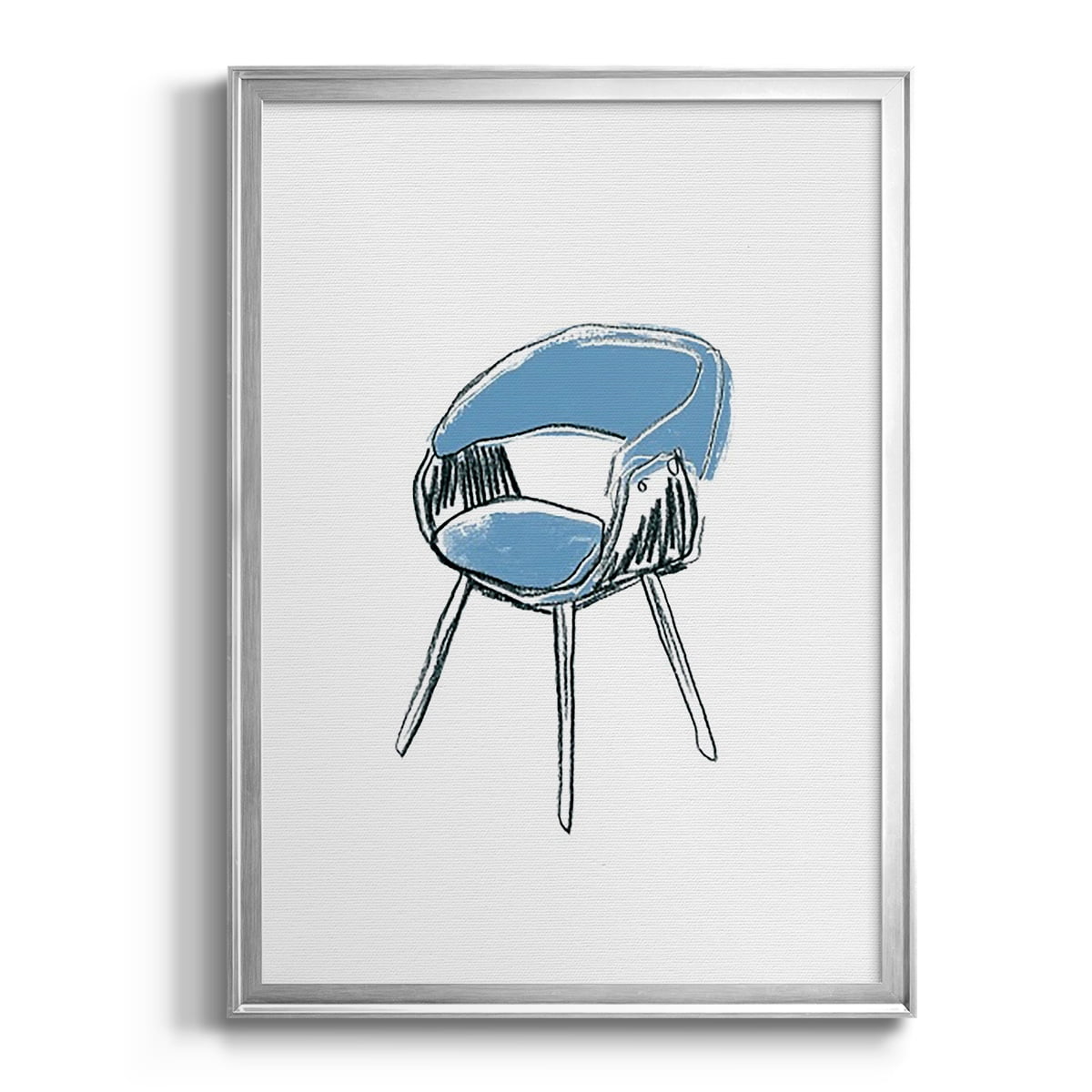 Take a Seat I Premium Framed Print, in Gold, Black, or Silver - Ready to Hang