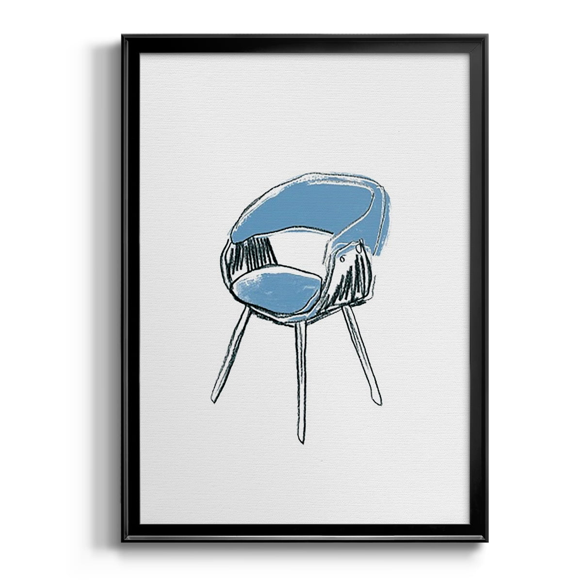 Take a Seat I Premium Framed Print, in Gold, Black, or Silver - Ready to Hang