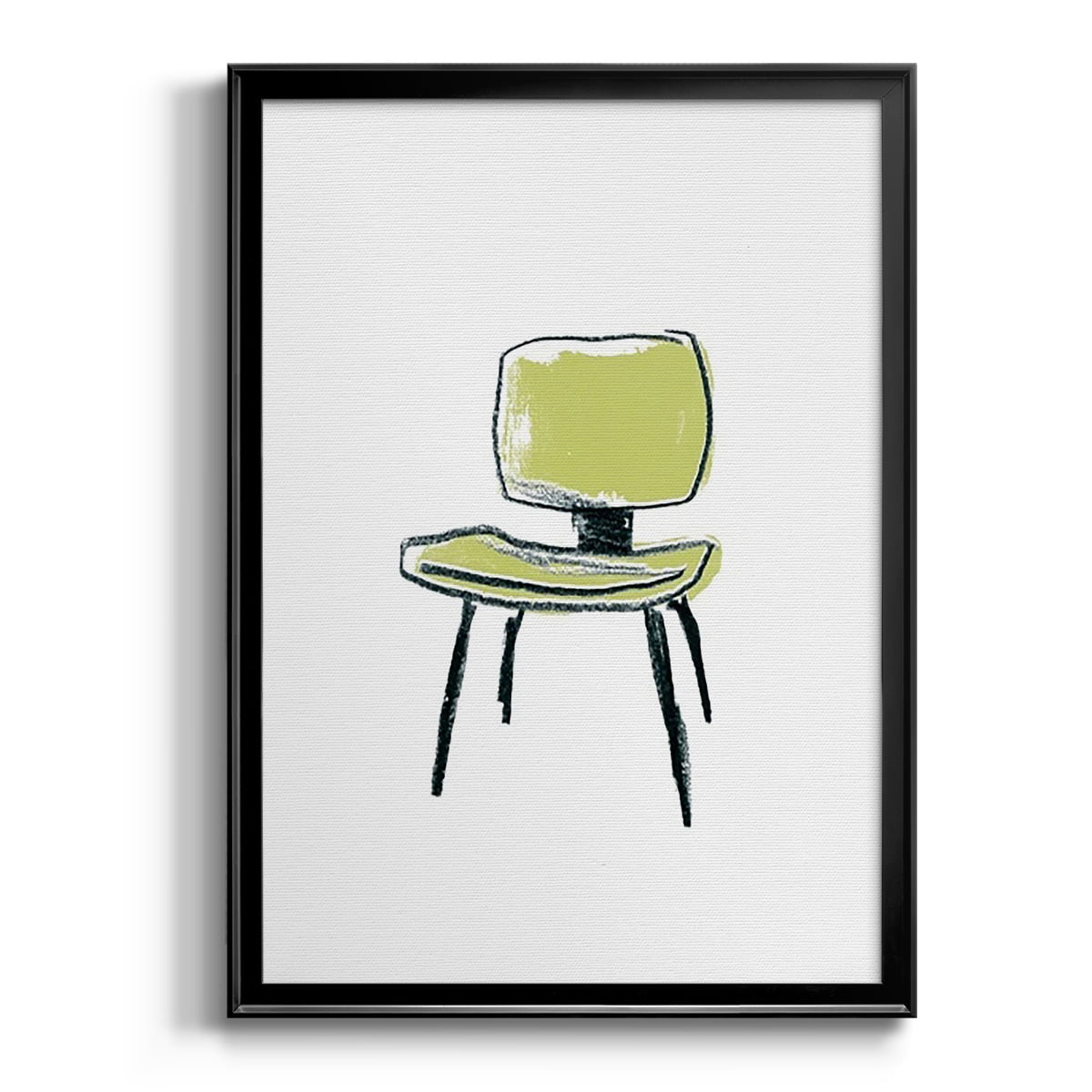 Take a Seat VI Premium Framed Print, in Gold, Black, or Silver - Ready to Hang
