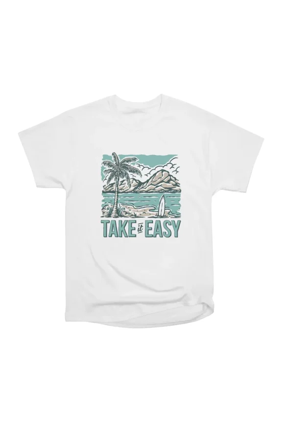 Take it easy T-Shirt Tee Gift For Him Merch For Her Apparel For Friend 2