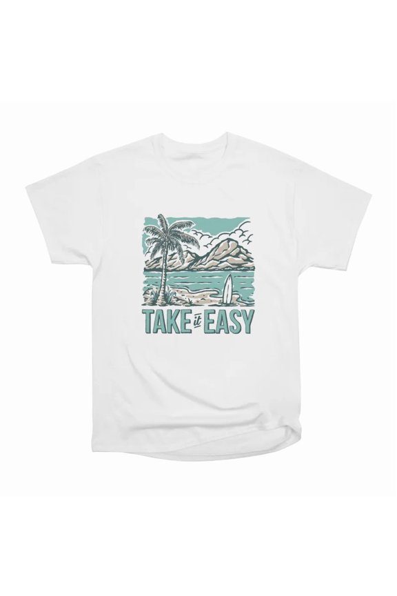 Take it easy T-Shirt Tee Gift For Him Merch For Her Apparel For Friend 2