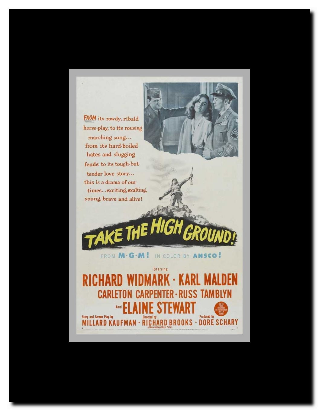 Take the High Ground Framed Movie Poster