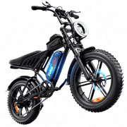 TakeMov Electric Bike for Adults, 750W Motor, 28MPH Class 3, 48V/15Ah, 7-Speed, 60 Miles, 20"x4" Fat Tire Ebike, E Mountain Bike, UL2849