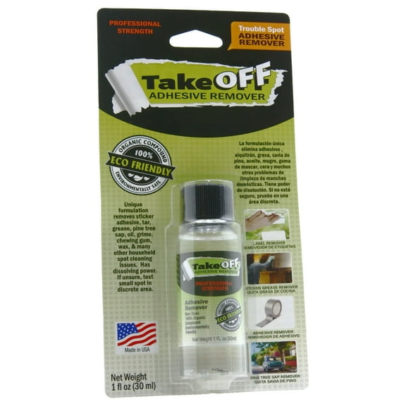 TakeOff D-TOBC-1 1 oz Blister Adhesive Remover Bottle