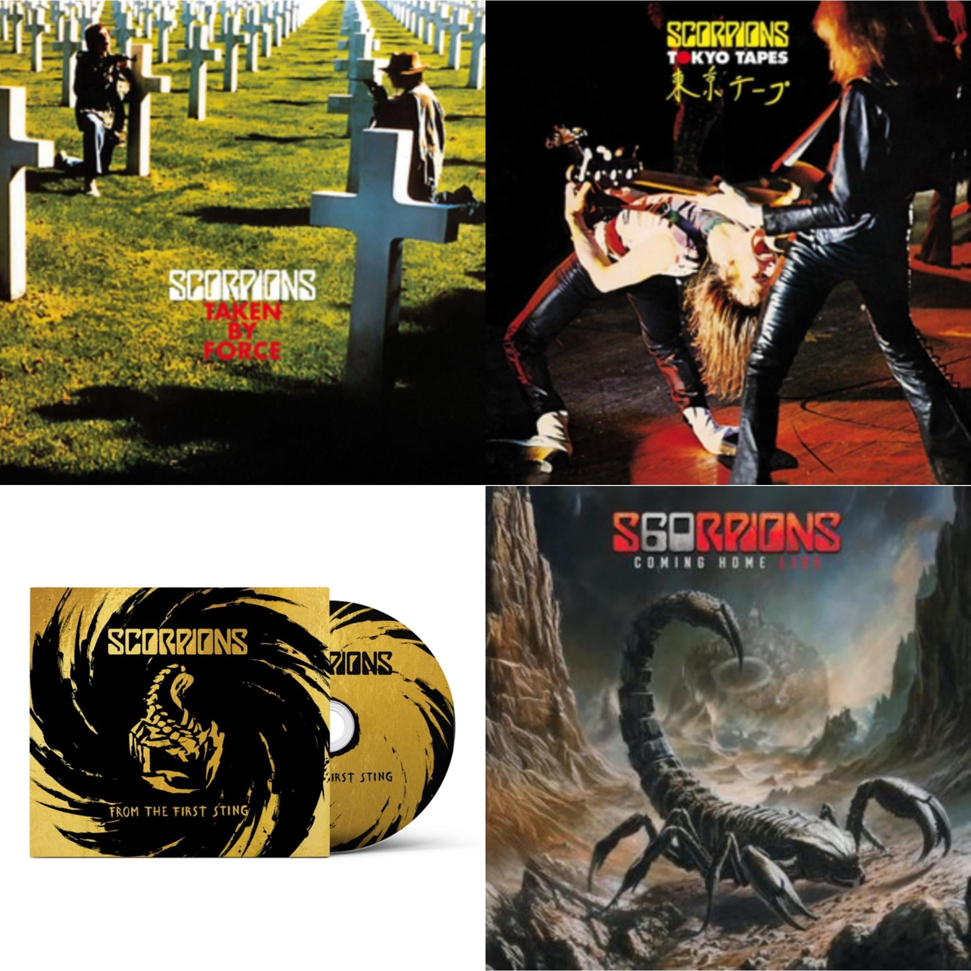 Scorpions Music Wall: Vinyl Records, CDs & Cassettes | Walmart