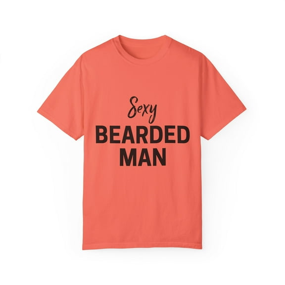 Taken By The Sexy Bearded Man Honeymoon | Just Marrieds | Mr And Mrss | Engagements | Couples Unisex Garment-Dyed T-shirt
