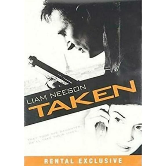 Taken (DVD, 2009, Widescreen, Rental Exclusive) NEW