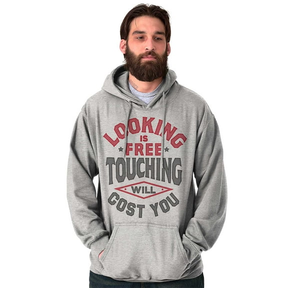 Taken Funny Flirty Relationship Joke Hoodie Sweatshirt Women Men Brisco Brands L