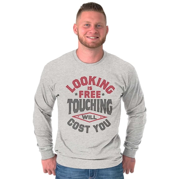 Taken Funny Flirty Relationship Joke Plus Size Long Sleeve Graphic Tee Shirt Brisco Brands 3X