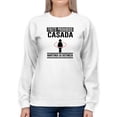 thumbnail image 1 of Taken. Keep Distance. Sweatshirt Women -Smartprints Designs, Female Small, 1 of 4