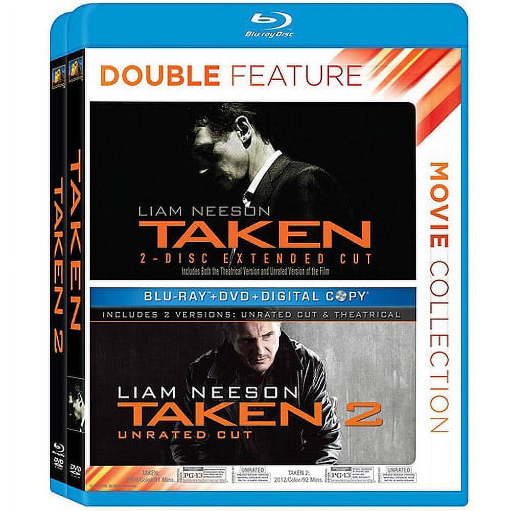 Taken / Taken 2 (Blu-ray) (Widescreen) - image 1 of 2
