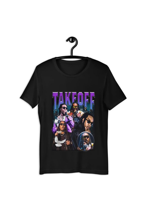 Takeoff t-shirf Migos RIP Rap Style