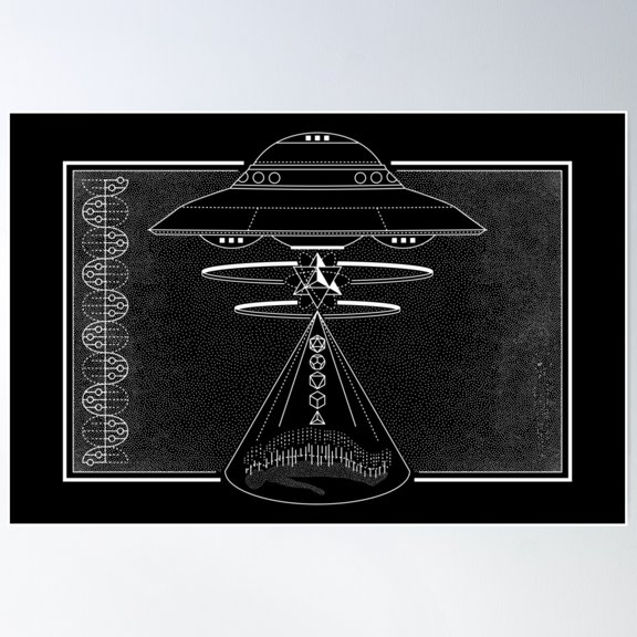 Takeout - Brock Springstead Poster Wall Art, Modern Wall Decor For Living Room Bedroom, 8x12 UNFRAMED