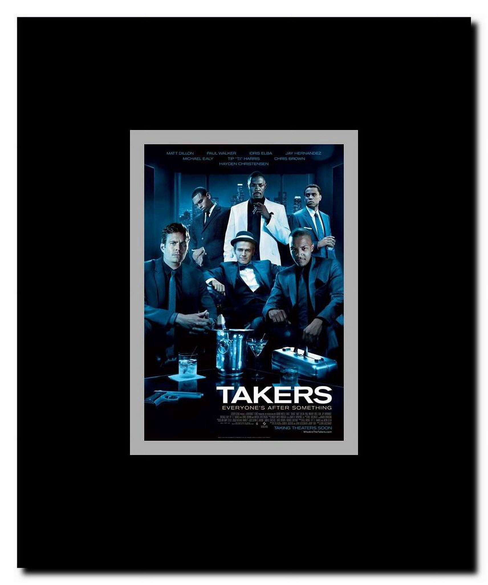 Takers - style A Framed Movie Poster