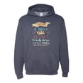 thumbnail image 1 of It Takes a Big Heart to Teach Little Minds Teachers Inpirational Inspirational/Christian Unisex Graphic Hoodie Sweatshirt, Vintage Heather Navy, Large, 1 of 3
