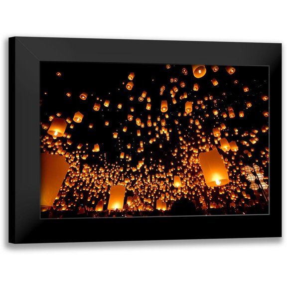 Takeshi, Tsunoda 18x13 Black Modern Framed Museum Art Print Titled - Culture Of The World - Chiang Mai