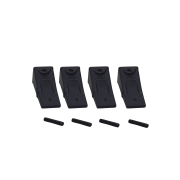 Takeuchi Aftermarket X156L Bucket Teeth with Pins 4 Pack By EquipmentShare